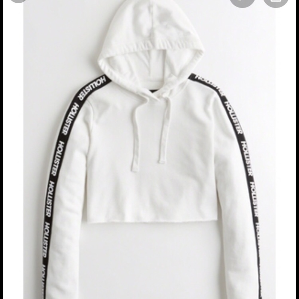 Hollister cropped hoodie